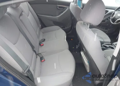 2016 Hyundai Elantra Se from USA, damaged, VIN 5NPDH4AEXGH680417